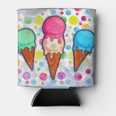 Ice Cream Cones Koelbox Blikjeskoeler (Voorkant)