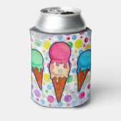 Ice Cream Cones Koelbox Blikjeskoeler (Blikje Achterkant)