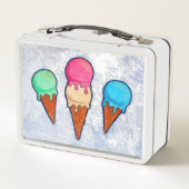 Ice Cream Cones Lunch Box (Achterkant)