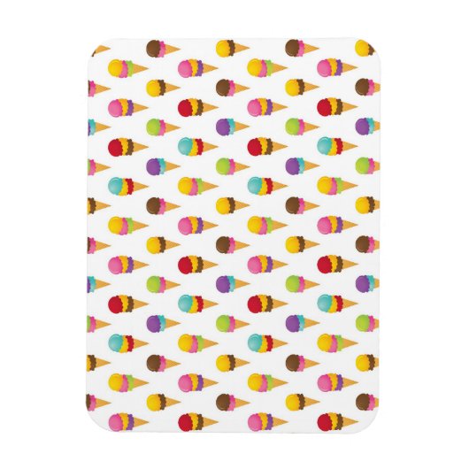 Ice Cream Cones Magneet (Verticaal)