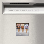 Ice Cream Cones Magneet (Insitu (Vaatwasser))