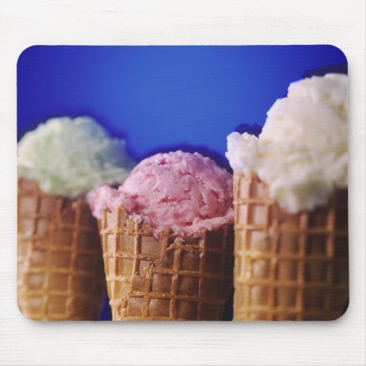 Ice Cream Cones Mousepad Muismat (Voorkant)