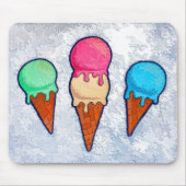 Ice Cream Cones Muismat (Voorkant)