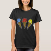 Ice Cream Cones No. 4 T-shirt (Voorkant)