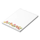 Ice Cream Cones Notitieblok (Linkerzijde)