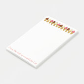 Ice Cream Cones Post-it® Notes (Schuin)