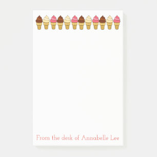 Ice Cream Cones Post-it® Notes