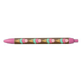 Ice Cream Cones Schattigee schrijfpen Zwarte Inkt Pen (Voorkant)