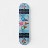 Ice Cream Cones Skateboard (Voorkant)