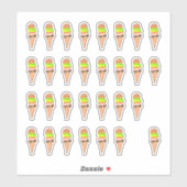 Ice Cream Cones Sticker (Vel)