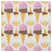 Ice Cream Cones Stof (Swatch)