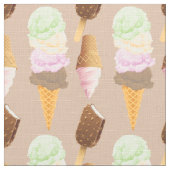 Ice Cream Cones Stof (Close Up)