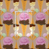 Ice Cream Cones Stof (Delen)