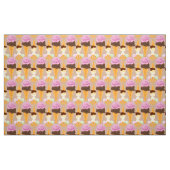 Ice Cream Cones Stof (Fat Quarter)