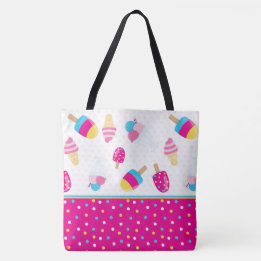 Ice Cream Cones, Sundaes en Bars Tote Bag