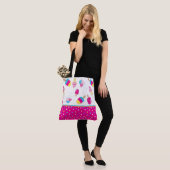 Ice Cream Cones, Sundaes en Bars Tote Bag (Op model)