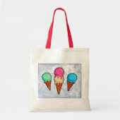 Ice Cream Cones Tote Bag (Voorkant)