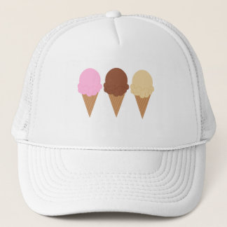 Ice Cream Cones Trucker Pet