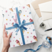 Ice Cream Cones Twins Verjaardag van jongen en mei