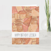 Ice Cream Cones Verjaardag Kaart (Voorkant)