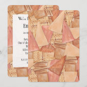 Ice Cream Cones Verjaardag Kaart (Voorkant / Achterkant)