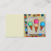 Ice Cream Cones Visitekaartje (Voorkant)