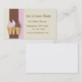 Ice Cream Cones Visitekaartje (Voorkant / Achterkant)