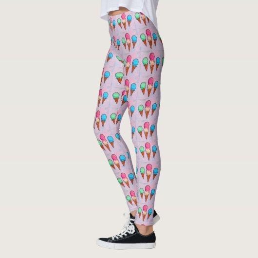 Ice Cream Cones Women's Leggings (Links)