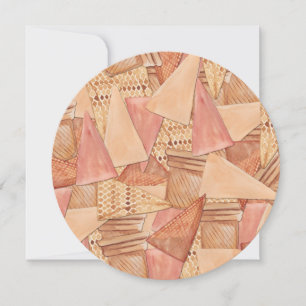 Ice Cream Cones Zoet Zestien Kaart