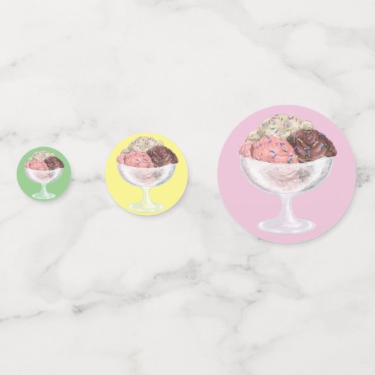 Ice Cream Confetti (Achterkanten)