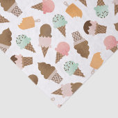 Ice Cream Cont Weefselpapier Tissuepapier (Detail)