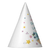 Ice Cream Cool verjaardagsfeestje Feesthoedjes (Links)