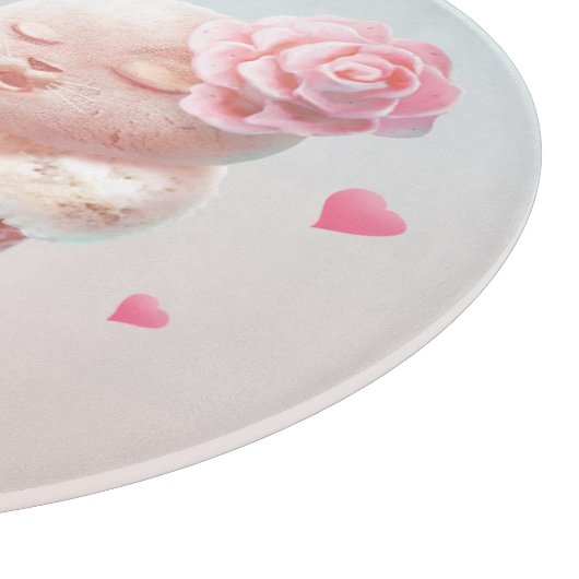 Ice Cream Couple - Liefde bij de eerste klik Snijplank (Hoek)