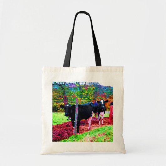 Ice Cream Cows Tote Bag (Voorkant)
