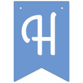 Ice Cream Cute Happy Birthday Bunting Banner (Tweede vlag)