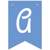 Ice Cream Cute Happy Birthday Bunting Banner (Derde vlag)