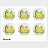 Ice Cream Date Ronde Sticker (Vel)