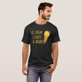 Ice Cream Day Lemon aardbery Ice Cream Altijd T-shirt (Voorkant volledig)