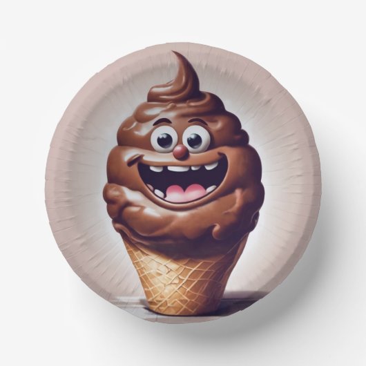 Ice Cream Days - schattige primeur Papieren Kommen (Voorkant)