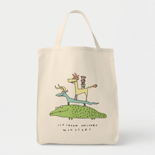 Ice Cream Delivery Monsters - tassen (Voorkant)