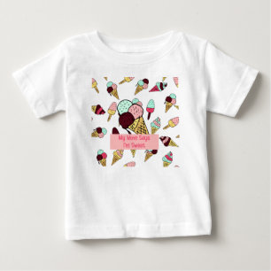 Ice Cream Design for Baby Girl