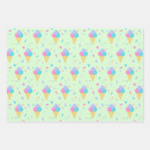 Ice Cream Design Inpakpapier Vel (Voorkant 3)