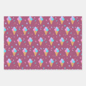 Ice Cream Design Inpakpapier Vel (Voorkant 3)