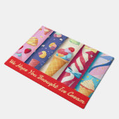 Ice Cream Deurmat (Schuin)