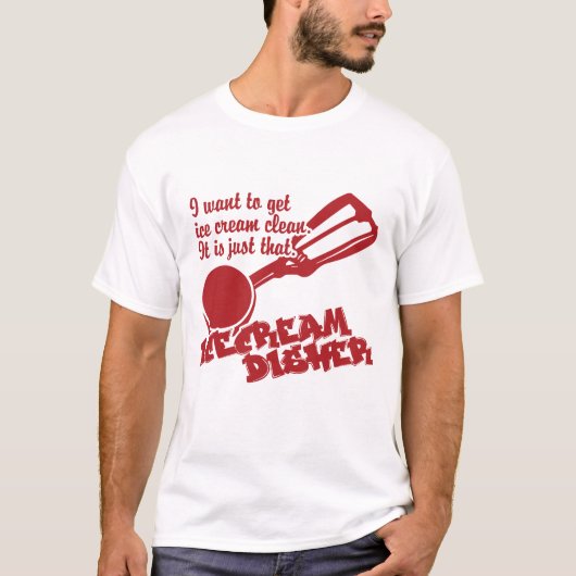 Ice cream dish t-shirt (Voorkant)
