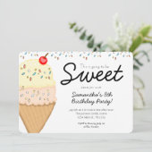 Ice Cream Dit wordt een mooie feestdag Kaart (Staand voorkant)
