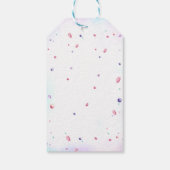 Ice Cream Donut Verjaardag Dank u Cadeau Labels Cadeaulabel (Achterkant)