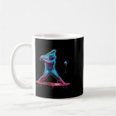 Ice Cream Drip Baseball Bat Baseball Player Koffiemok (Links)