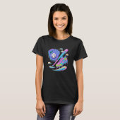Ice Cream Drip Baseball Stuff Baseball Men Boys Dr T-shirt (Voorkant volledig)