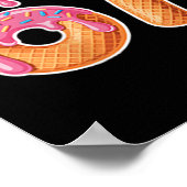 Ice Cream Drip Six Seven 6 7 Meme 67  Poster (Hoek)